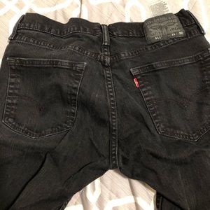 Black Levi’s jeans for teen size W31 L 30
